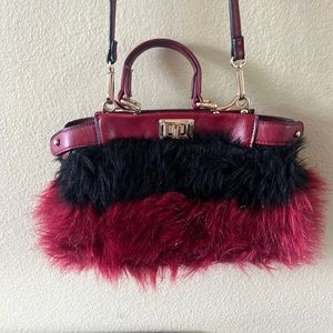 Furry purse